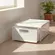 Gaveteiro Modular Rattan Branco C 32,8 X L 26,5 X A 14,5 Cm
