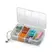 CAIXA ORGANIZADORA TUDO MINI COM 7 DIVISORIAS C 9,5 X L 13,5 X A 3,2 CM  011