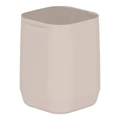 LIXEIRA DE PISO/PAREDE AURA 6 LITROS BEGE FECHADO LX 450
