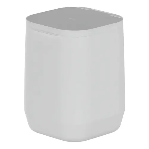 LIXEIRA DE PISO/PAREDE AURA 6 LITROS BRANCO FECHADO LX 450