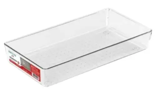 ORGANIZADOR MODULAR CLEAR MULTIUSO UTTI GG C 30,1 X L 15,6 X A 5,4 CM REF OR45033