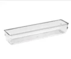 ORGANIZADOR MODULAR CLEAR MULTIUSO UTTI GG C 30,5 X L 7,5 X A 5,4 CM REF OR45023