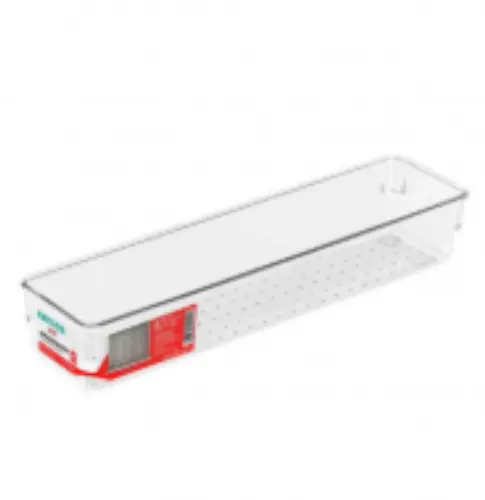 ORGANIZADOR MODULAR CLEAR MULTIUSO UTTI M C 15,1 X L 7,5 X A 5,4 CM REF OR45021