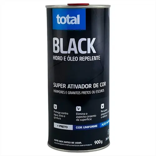 ATIVADOR DE COR PARA MARMORES E GRANITO PRETOS TOTAL BLACK 500G