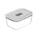 POTE DE VIDRO HERMETICO FRESH LOCK 1,2 LITROS BRANCO FECHADO PFL 300
