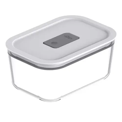 POTE DE VIDRO HERMETICO FRESH LOCK 370ML C 14 X L 10 X A 6,5 CM BRANCO FECHADO PSL 100