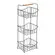 FRUTEIRA DE CHAO TRIPLA BLACK ECO DESIGN C 26,5 X L 25,2 X A 73,5 CM REF 0457