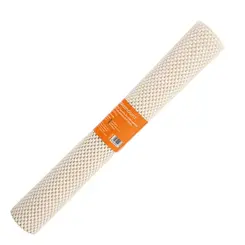 FORRO PARA GAVETA ANTIDERRAPANTE PVC QUADRADINHO OFF WHITE L 30 X C 1,5 METROS REF 2207