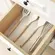 FORRO PARA GAVETA ANTIDERRAPANTE PVC QUADRADINHO OFF WHITE L 30 X C 1,5 METROS REF 2207
