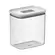 POTE HERMETICO RETANGULAR 1,5 LITROS DUO LOCK  BRANCO FECHADO REF: PHD 600