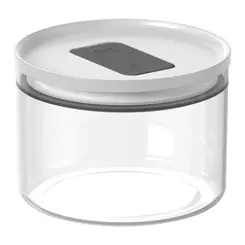 POTE HERMETICO REDONDO 450ML DUO LOCK  BRANCO FECHADO  REF: PHD 150
