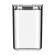POTE HERMETICO  QUADRADO 1 LITRO DUO LOCK NATURAL REF: PHD 200