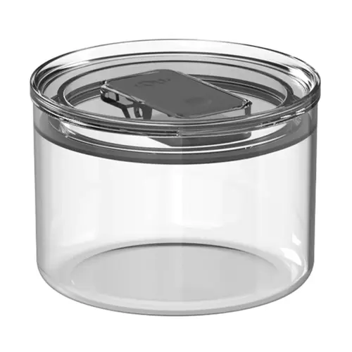 POTE HERMETICO REDONDO 450ML DUO LOCK  NATURAL  REF: PHD 150