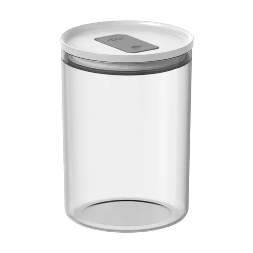POTE HERMETICO REDONDO 1 LITRO DUO LOCK  BRANCO FECHADO REF: PHD 250