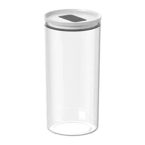 POTE HERMETICO REDONDO 1,5 LITROS DUO LOCK  BRANCO FECHADO REF: PHD 350