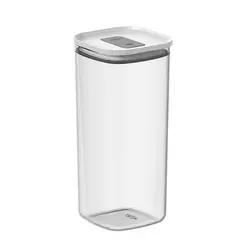 POTE HERMETICO DUO LOCK QUADRADO 1,5 LITROS BRANCO FECHADO PHD 300