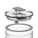 POTE HERMETICO REDONDO 1 LITRO DUO LOCK  NATURAL REF: PHD 250