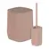 KIT LIXEIRA CHAO/PAREDE 6 LITROS + ESCOVA SANITARIA AURA MARROM AMENDOA FECHADO