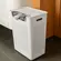 CESTO DE ROUPAS DUPLO COMPARTIMENTO FLOW 50 LITROS BRANCO FECHADO REF CFW2000BCF