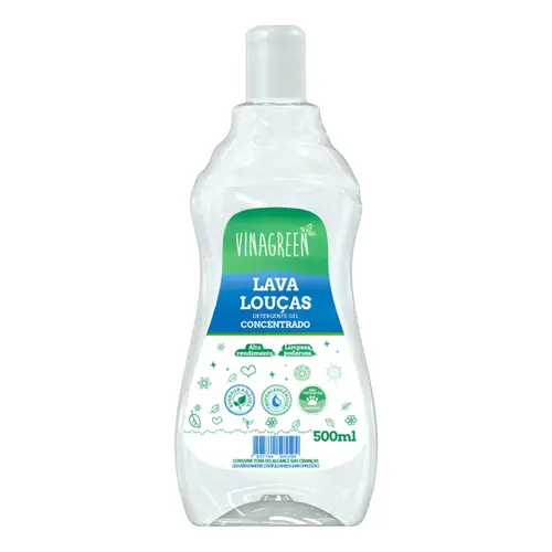 DETERGENTE LAVA LOUCAS CONCENTRADO EM GEL 500G