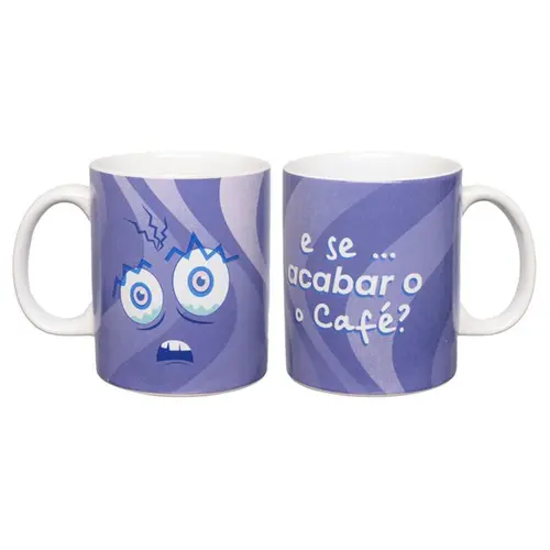 CANECA HUMOR MEDO 330 ML REF CANC263