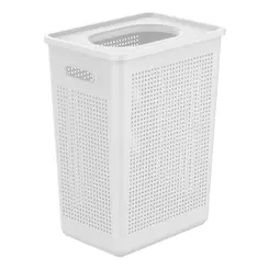 CESTO DE ROUPAS FLOW 38 LITROS BRANCO REF CFW2100BCF