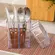 CAIXA ORGANIZADORA COM 4 DIVISORIAS BISOTE C 12 X L 12 X A 15 CM REF 2070