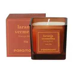 VELA AROMATICA LARANJA VERMELHA 50G REF 3496
