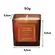 VELA AROMATICA LARANJA VERMELHA 50G REF 3496