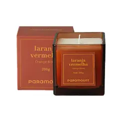 VELA AROMATICA LARANJA VERMELHA 200G REF 3504