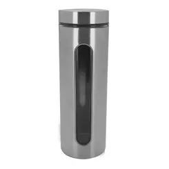 POTE INOX COM VISOR DE VIDRO 1.7 LITROS REF 9074