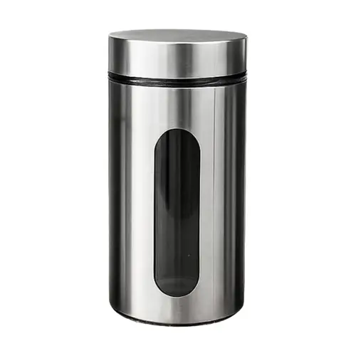 POTE INOX COM VISOR DE VIDRO 1.4 LITROS REF 9074-1.4L