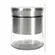 POTE DE VIDRO COM INOX400 ML REF 9068